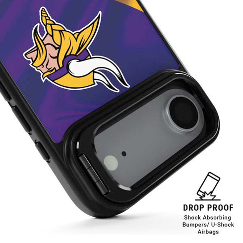 NFL Minnesota Vikings iPhone 17 Air Kickstand Case