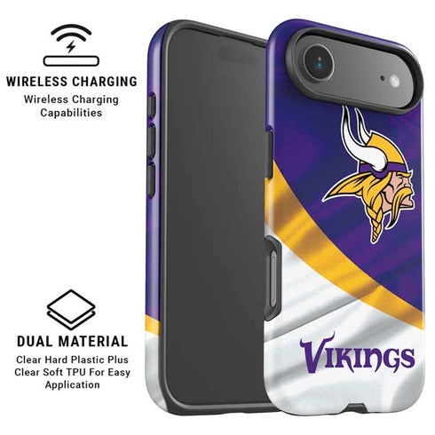 NFL Minnesota Vikings iPhone 17 Air Magsafe Impact Case