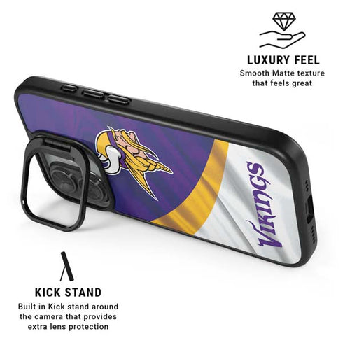 NFL Minnesota Vikings iPhone 17 Kickstand Case