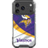 NFL Minnesota Vikings iPhone 17 Pro Clear Case