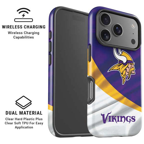 NFL Minnesota Vikings iPhone 17 Pro Max Magsafe Impact Case