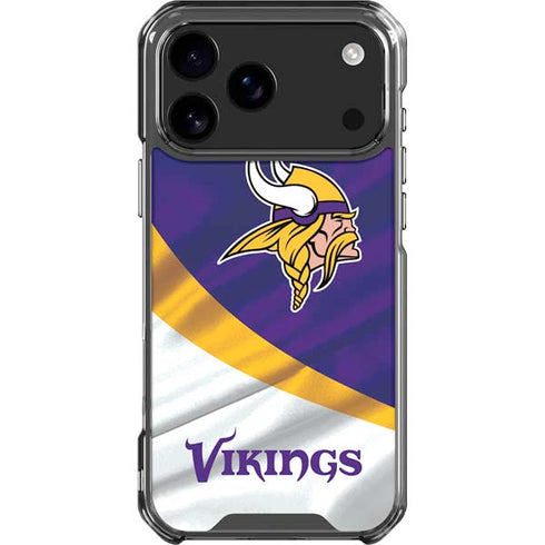 NFL Minnesota Vikings iPhone 18 Pro Max Clear Case