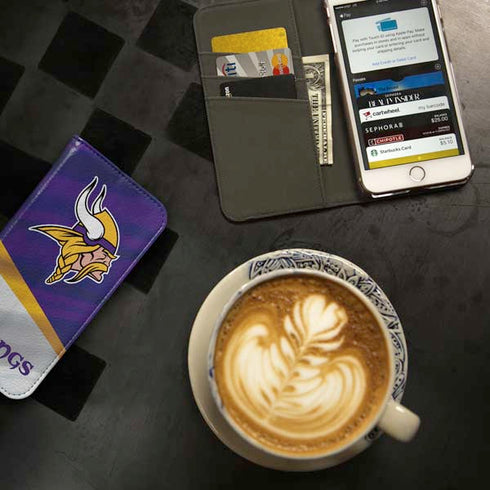NFL Minnesota Vikings iPhone SE (2nd & 3rd Gen) Folio Case