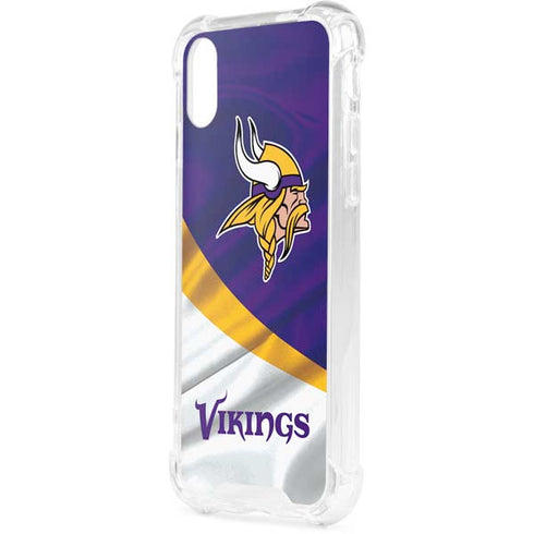NFL Minnesota Vikings iPhone XS Clear Case