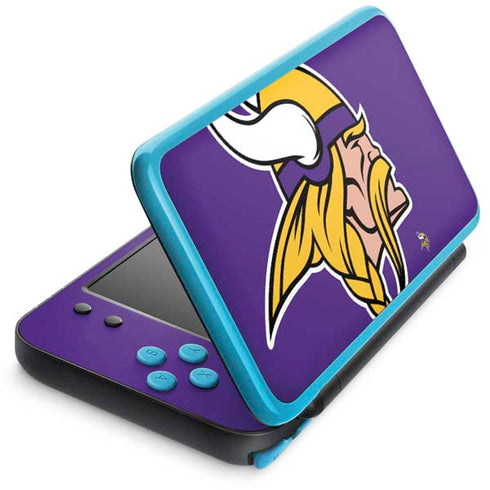 NFL Minnesota Vikings Large Logo Nintendo Skins