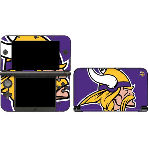 NFL Minnesota Vikings Large Logo Nintendo Skins
