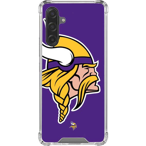 NFL Minnesota Vikings Large Logo Galaxy A17 Clear Case