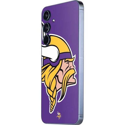 NFL Minnesota Vikings Large Logo Galaxy A55 5G Skin