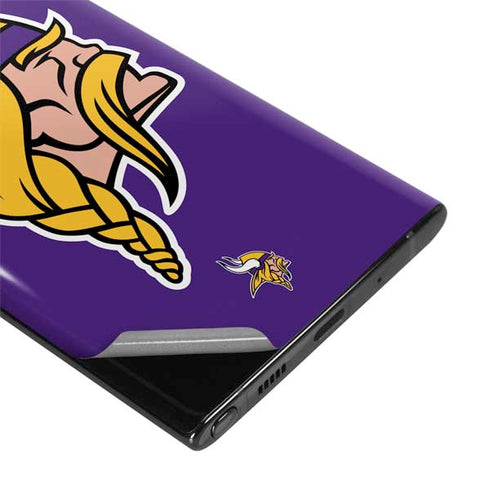 NFL Minnesota Vikings Large Logo Galaxy Note 10 Plus Skin