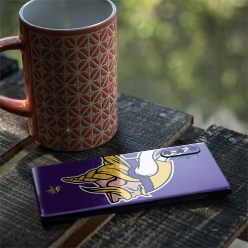 NFL Minnesota Vikings Large Logo Galaxy Note 10 Plus Skin