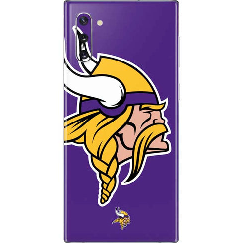 NFL Minnesota Vikings Large Logo Galaxy Note 10 Skin