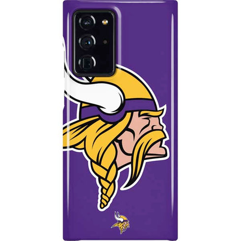 NFL Minnesota Vikings Large Logo Galaxy Cases