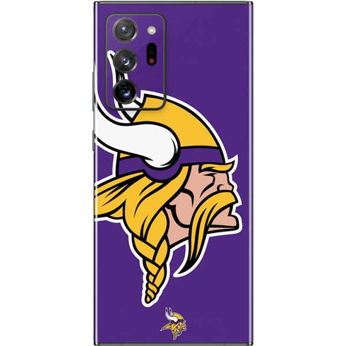 NFL Minnesota Vikings Large Logo Galaxy Note20 Ultra 5G Skin