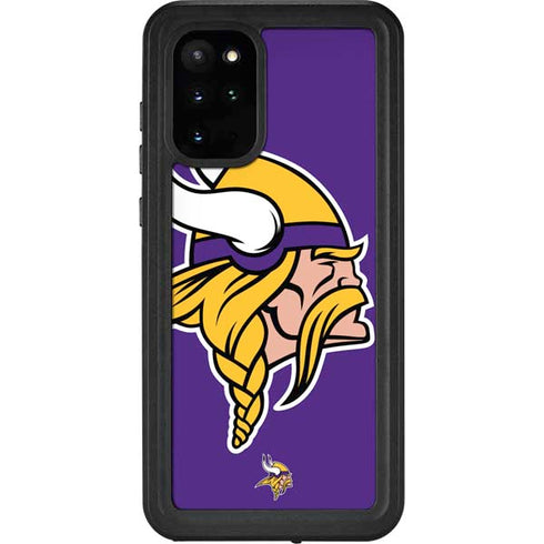 NFL Minnesota Vikings Large Logo Galaxy S20 Plus Waterproof Case