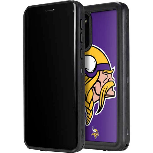 NFL Minnesota Vikings Large Logo Galaxy S20 Plus Waterproof Case