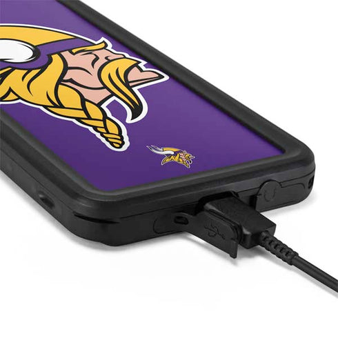 NFL Minnesota Vikings Large Logo Galaxy S20 Plus Waterproof Case