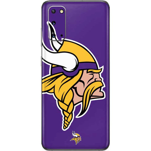 NFL Minnesota Vikings Large Logo Galaxy S20 Skin