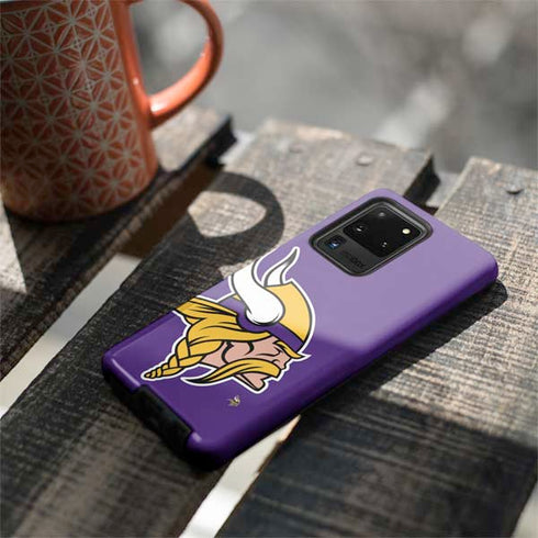 NFL Minnesota Vikings Large Logo Galaxy S20 Ultra 5G Pro Case