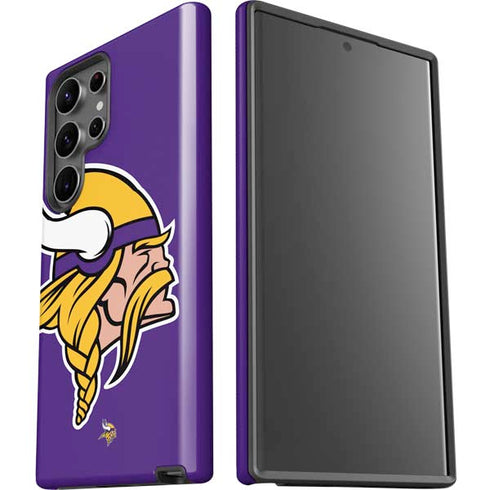 NFL Minnesota Vikings Large Logo Galaxy S23 Ultra Pro Case