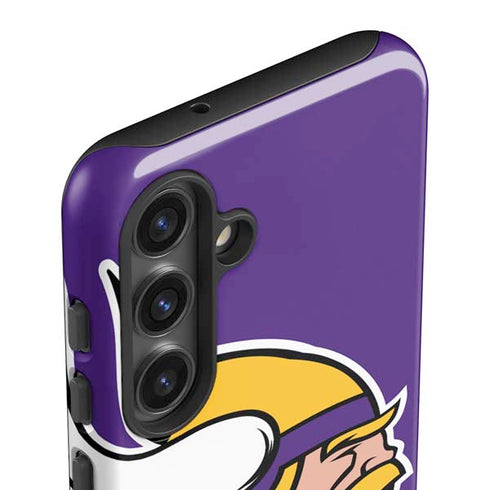 NFL Minnesota Vikings Large Logo Galaxy S25 Impact Case