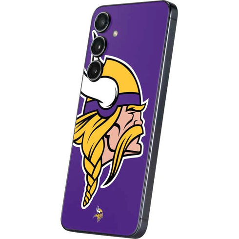 NFL Minnesota Vikings Large Logo Galaxy S25 Plus Skin