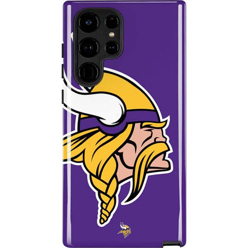 NFL Minnesota Vikings Large Logo Galaxy Cases