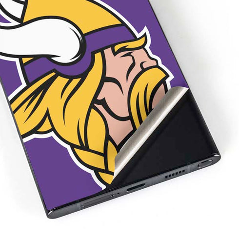 NFL Minnesota Vikings Large Logo Galaxy S24 Ultra Skin