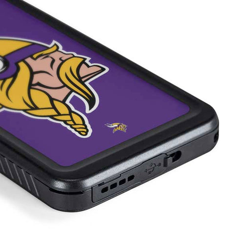NFL Minnesota Vikings Large Logo Galaxy S24 Waterproof Case