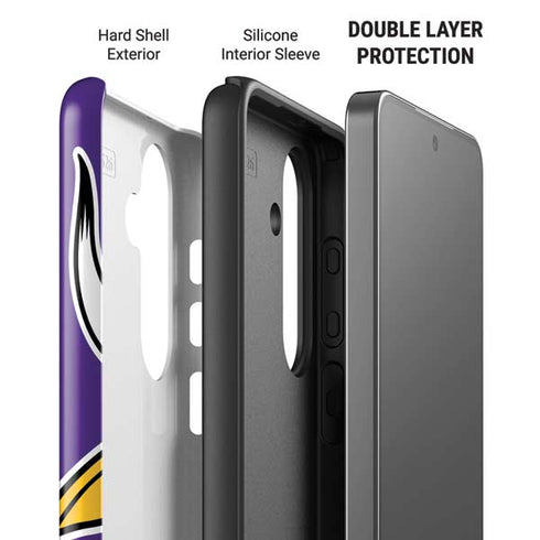 NFL Minnesota Vikings Large Logo Galaxy S26 Impact Case
