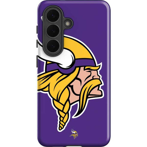 NFL Minnesota Vikings Large Logo Galaxy S26 Plus Impact Case