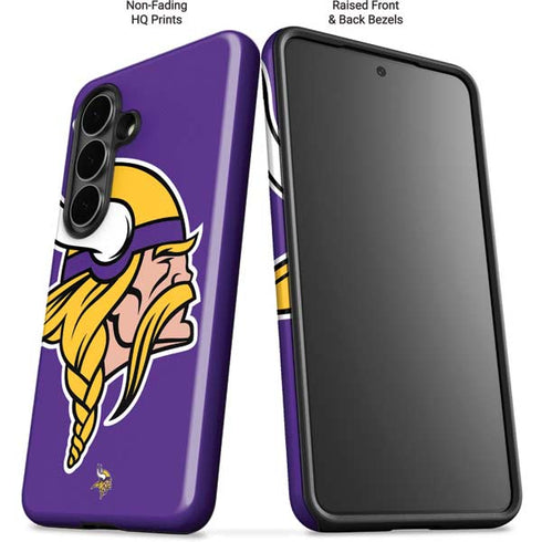 NFL Minnesota Vikings Large Logo Galaxy S26 Plus Impact Case