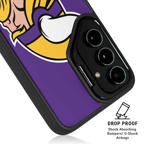 NFL Minnesota Vikings Large Logo Galaxy S26 Plus Kickstand Case