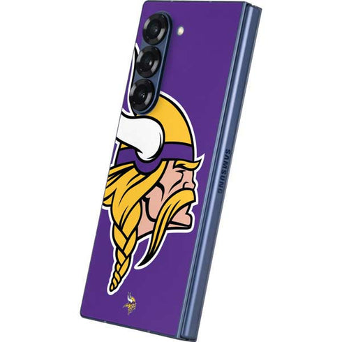 NFL Minnesota Vikings Large Logo Galaxy Z Fold6 Skin
