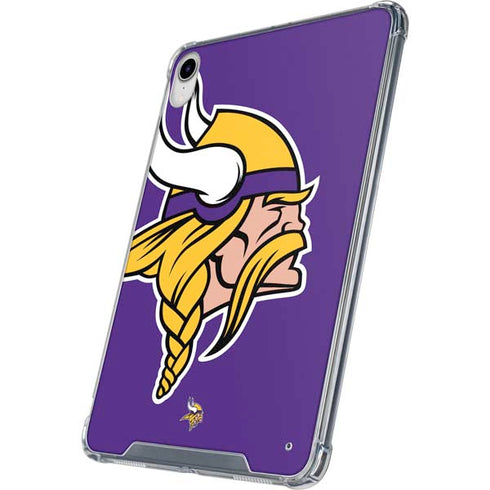 NFL Minnesota Vikings Large Logo iPad 11th Gen (2025) Clear Case