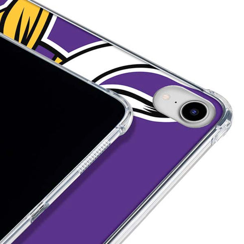 NFL Minnesota Vikings Large Logo iPad 11th Gen (2025) Clear Case