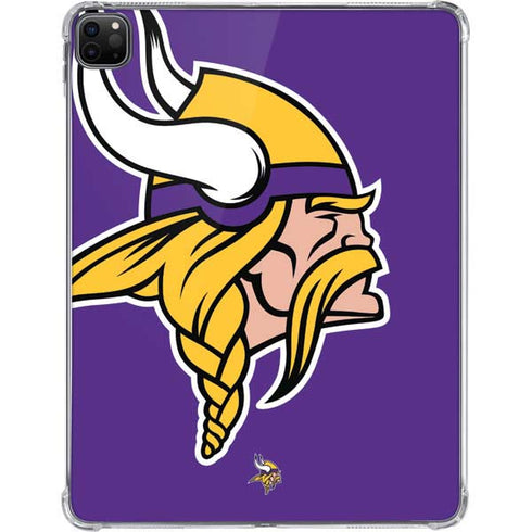 NFL Minnesota Vikings Large Logo iPad Pro 11in (2024) Clear Case