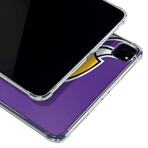 NFL Minnesota Vikings Large Logo iPad Pro 11in (2024) Clear Case