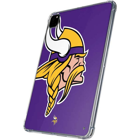 NFL Minnesota Vikings Large Logo iPad Pro 11in (2024) Clear Case