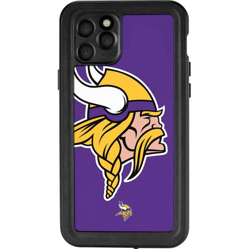 NFL Minnesota Vikings Large Logo iPhone 11 Pro Waterproof Case