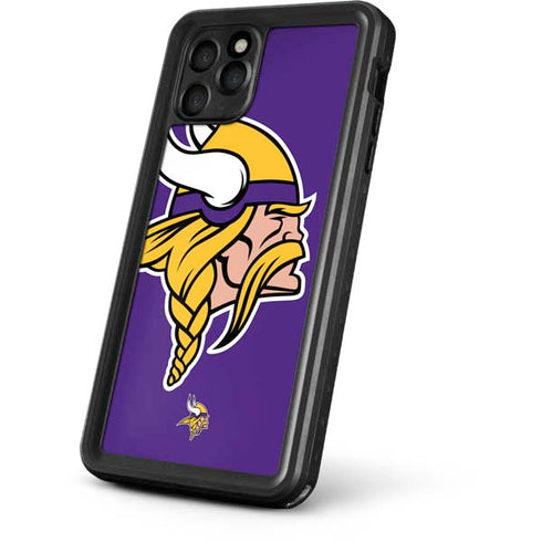 NFL Minnesota Vikings Large Logo iPhone 11 Pro Waterproof Case