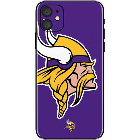 NFL Minnesota Vikings Large Logo iPhone 11 Skin