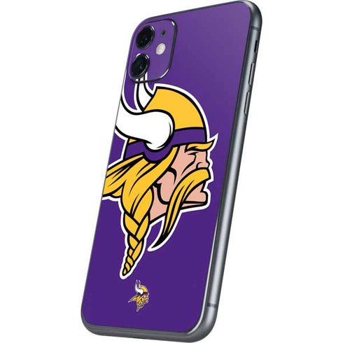 NFL Minnesota Vikings Large Logo iPhone 11 Skin