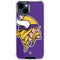 NFL Minnesota Vikings Large Logo iPhone 15 Clear Case