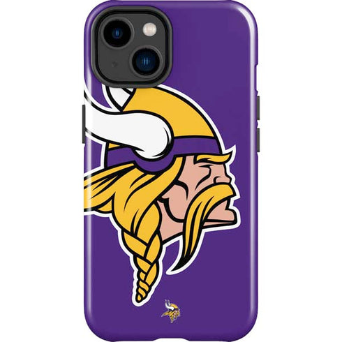 NFL Minnesota Vikings Large Logo iPhone 15 Impact Case