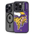 NFL Minnesota Vikings Large Logo iPhone 15 Pro Max Kickstand Case