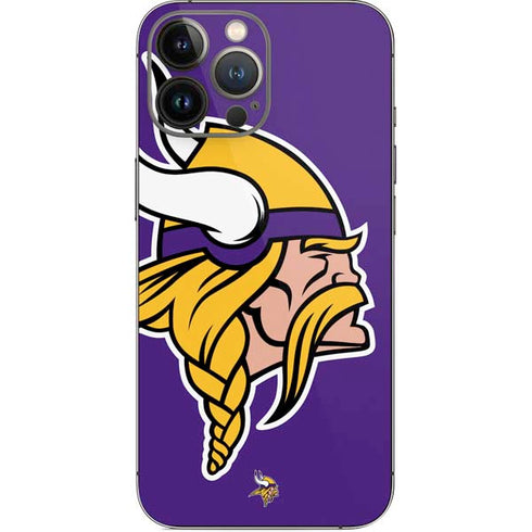 NFL Minnesota Vikings Large Logo iPhone 15 Pro Max Skin