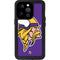 NFL Minnesota Vikings Large Logo iPhone 15 Pro Waterproof Case
