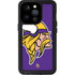 NFL Minnesota Vikings Large Logo iPhone 15 Pro Waterproof Case