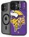 NFL Minnesota Vikings Large Logo iPhone 16 Plus Kickstand Case