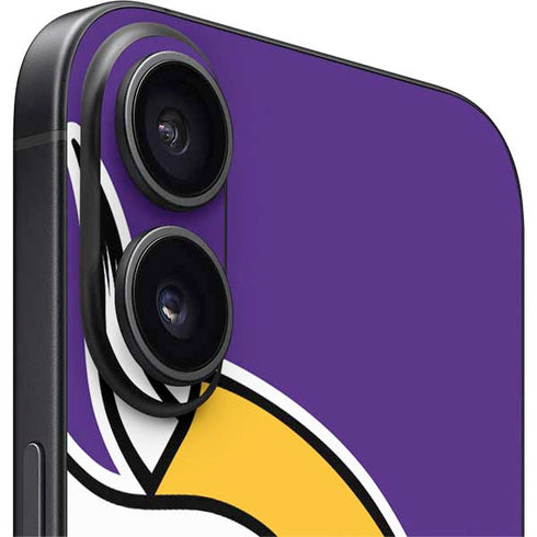 NFL Minnesota Vikings Large Logo iPhone 16 Plus Skin